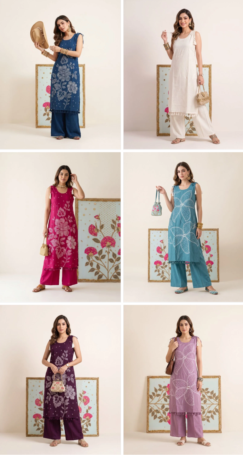 Naisha K 1326 Vatican Printed Fancy Kurti With Bottom Catalog — Wholesale Kurtis, Vardan Ethnic wholesale from Surat — view 15