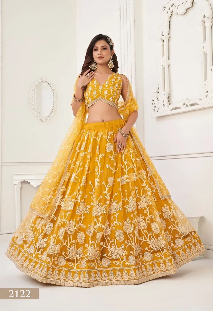 Narayani Fashion Kelaya Vol 05 2122 to 2122D Designer Lehenga Choli with Dupatta Set — Wholesale Lehenga, Vardan Ethnic wholesale from Surat — Photo 2