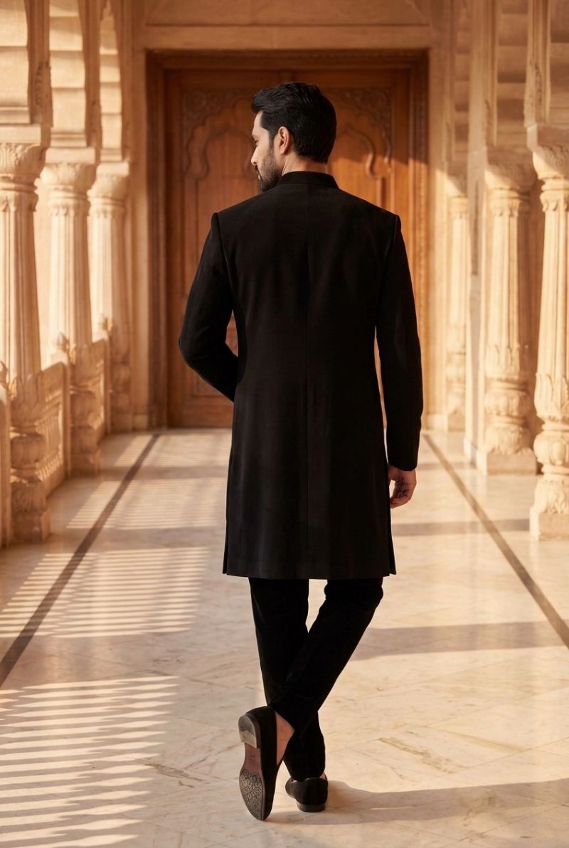 Outluk Wedding 56 Man Wear Lachaka Hand Work Designer Jodhpuri Suit Collection — Men's Wear, Outluk wholesale from Surat — Photo 17