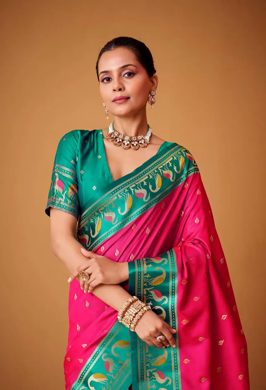 Rajpath Fabrics Flamingo Sattin Series 782 789 Soft Sattin Silk Designer Catalog — Saree, Mahotsav wholesale from Surat — Photo 12