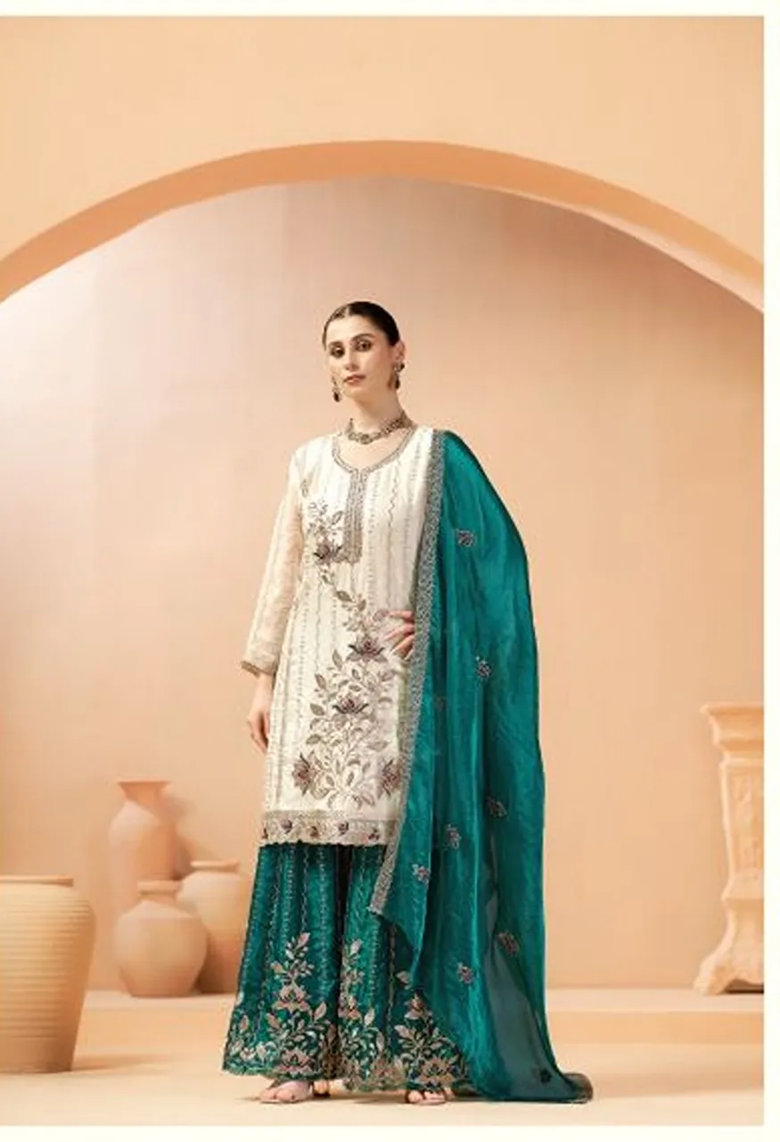 Radhika Sumyra Amira Fendy Embroidered Dress Material Collection