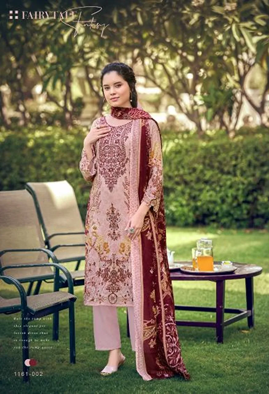 Romani Needle Wonder Vol 16 Cotton Embroidered Dress Material Catalog — Wholesale Salwar Suits, Romani wholesale from Surat — view 6