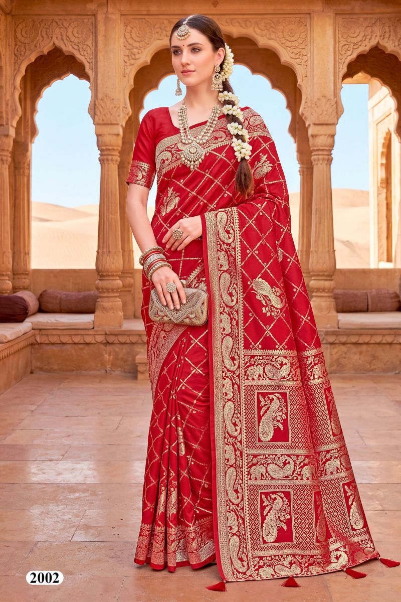 Saroj Bombay Bhel Vol 2 Silk Festival Saree Collection — Festival Sarees, Saroj Saree wholesale from Surat — view 2