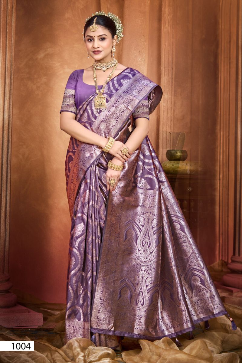 Saroj Matka Silk Vol 1 Silk Party Wear Saree Collection