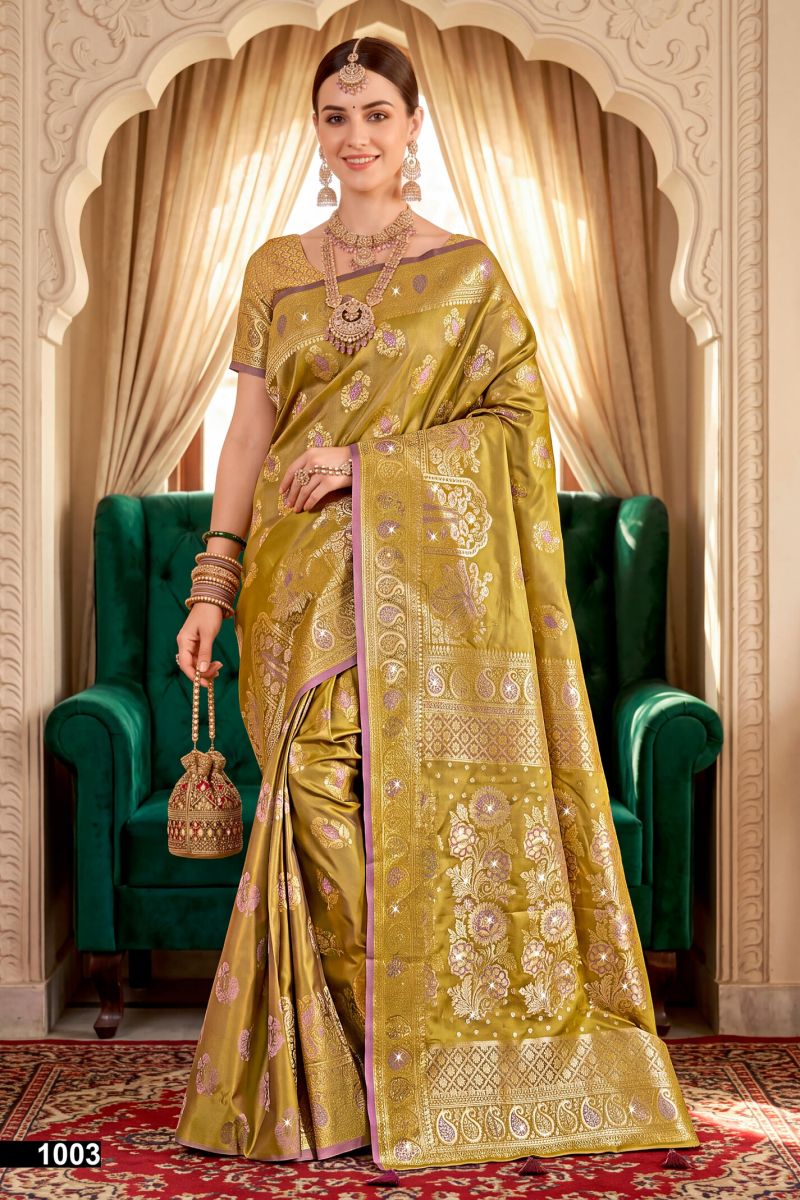 Saroj Umang Satin Saroski Vol 1 Wholesale Satin Silk Saree Collection