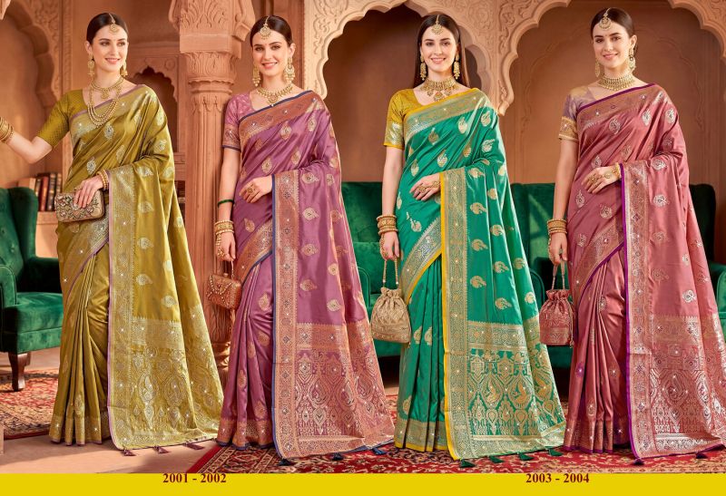 Saroj Umang Satin Saroski Vol 2 Wholesale Satin Silk Saree Collection — Wholesale Sarees, Saroj Saree wholesale from Surat — Photo 5