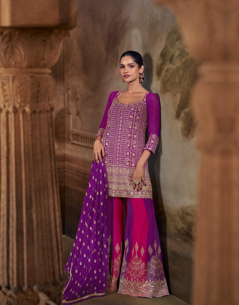 Sayuri Designer Banno Premium Real Georgette Salwar Suit Collection