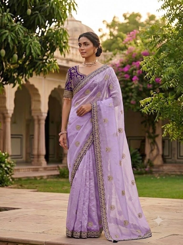 Sw Maansi Vol 1 Fandy Satin Embroidered Designer Saree Collection