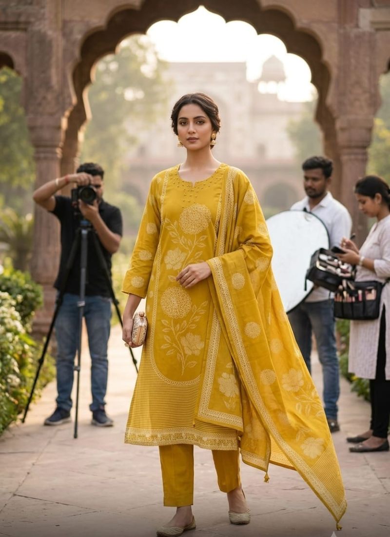 Tlc Vol 169 Cotton Printed Kurti With Bottom Dupatta Catalog