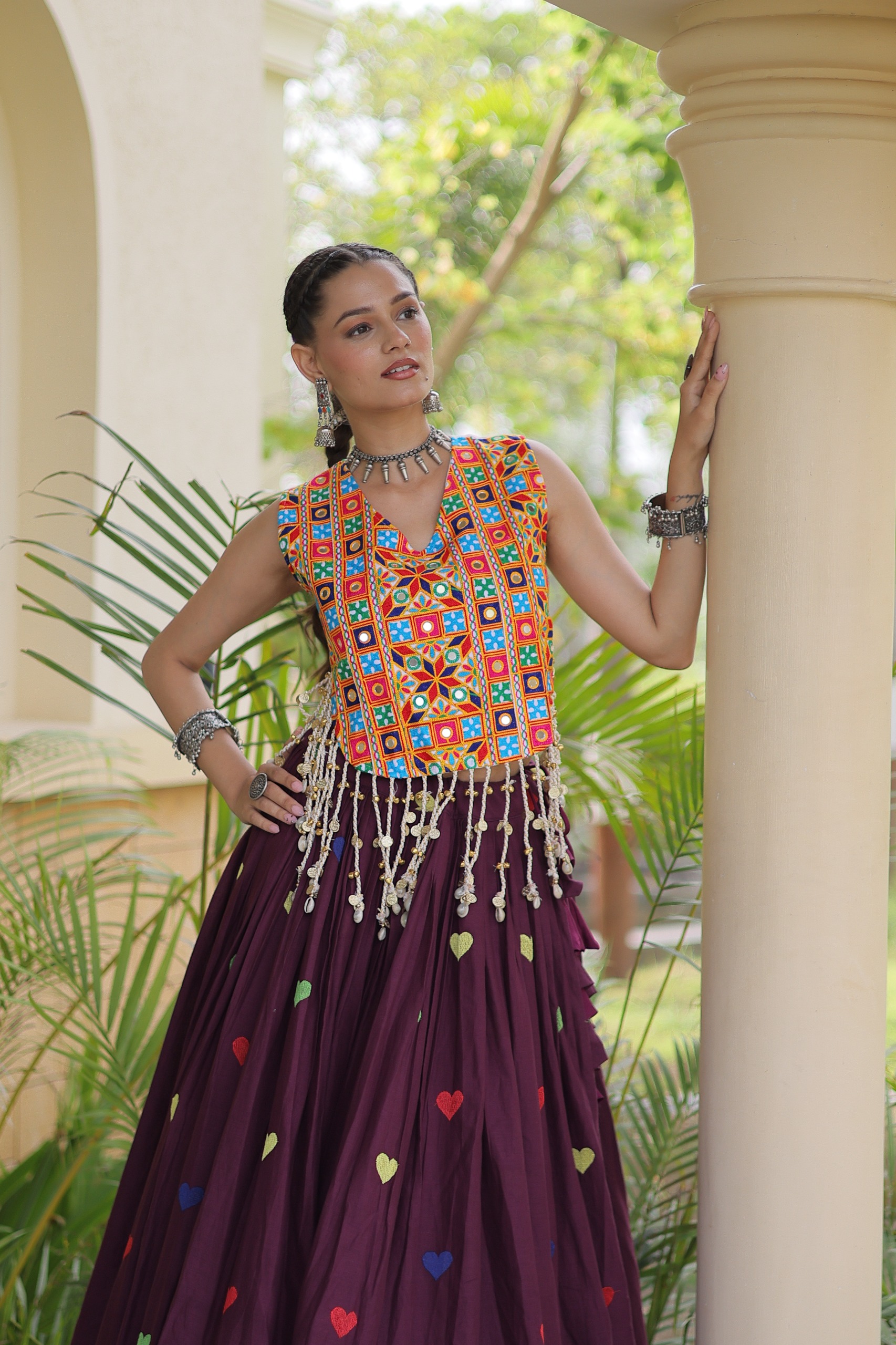 Live Wear LW-7181 Cora Cotton Lehenga Blouse Combo — Wholesale Lehenga, Vardan Ethnic wholesale from Surat — Photo 29