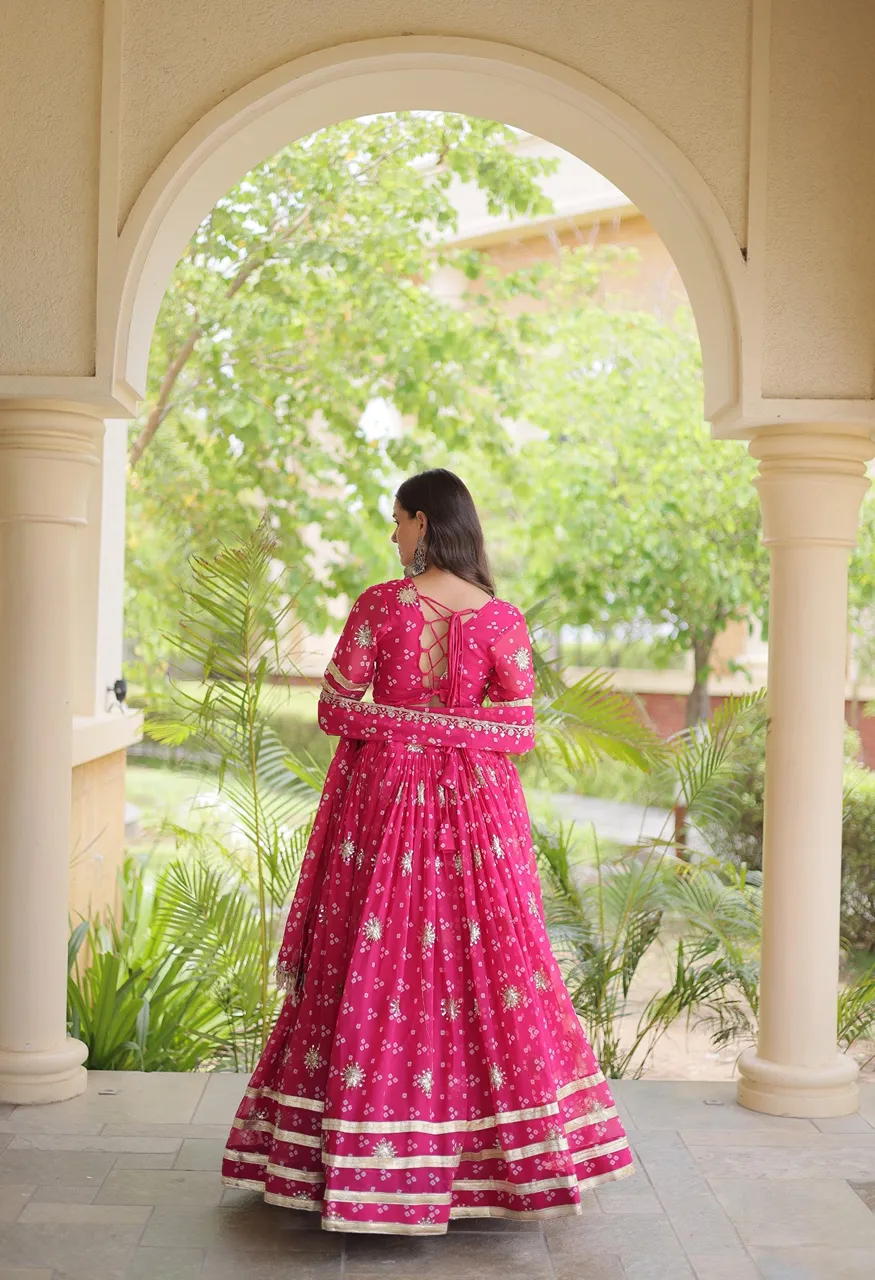 LG Leembogee Designer Zari Embroidered Lehenga Blouse Dupatta Set — Singles, Vardan Ethnic wholesale from Surat — view 10