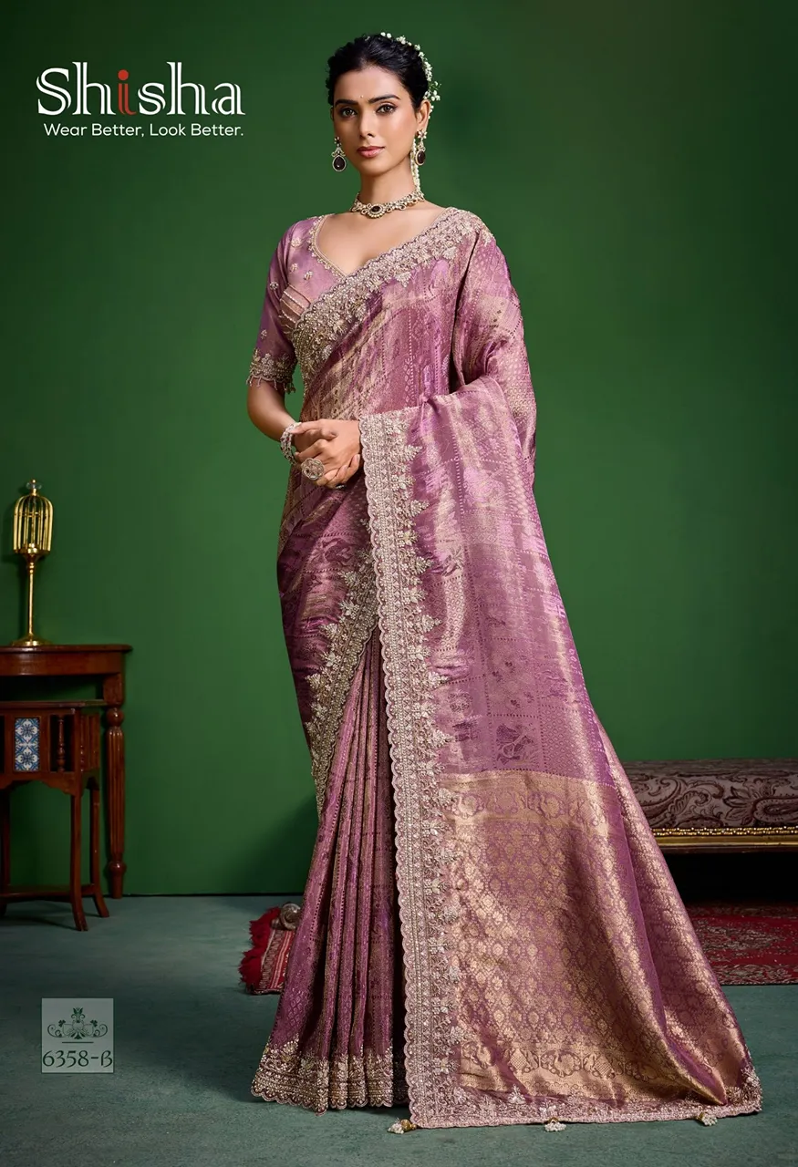 Shisha Kum Kum Vol 9 Premium Tissue Silk Readymade Blouse Catalog — Singles, Vardan Ethnic wholesale from Surat — Photo 8