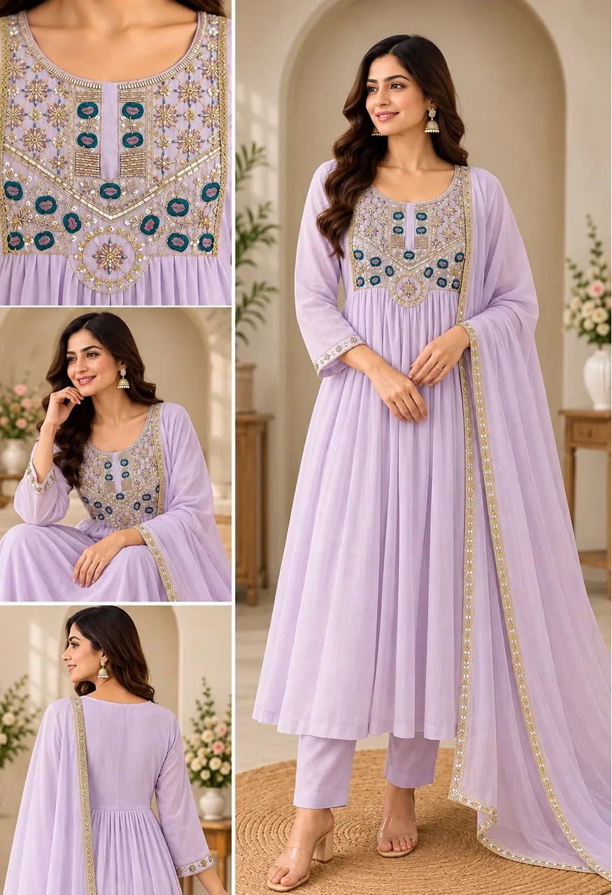Aanchi Princy Vichitra Silk Designer Catalog — Wholesale Kurtis, Vardan Ethnic wholesale from Surat — Photo 5