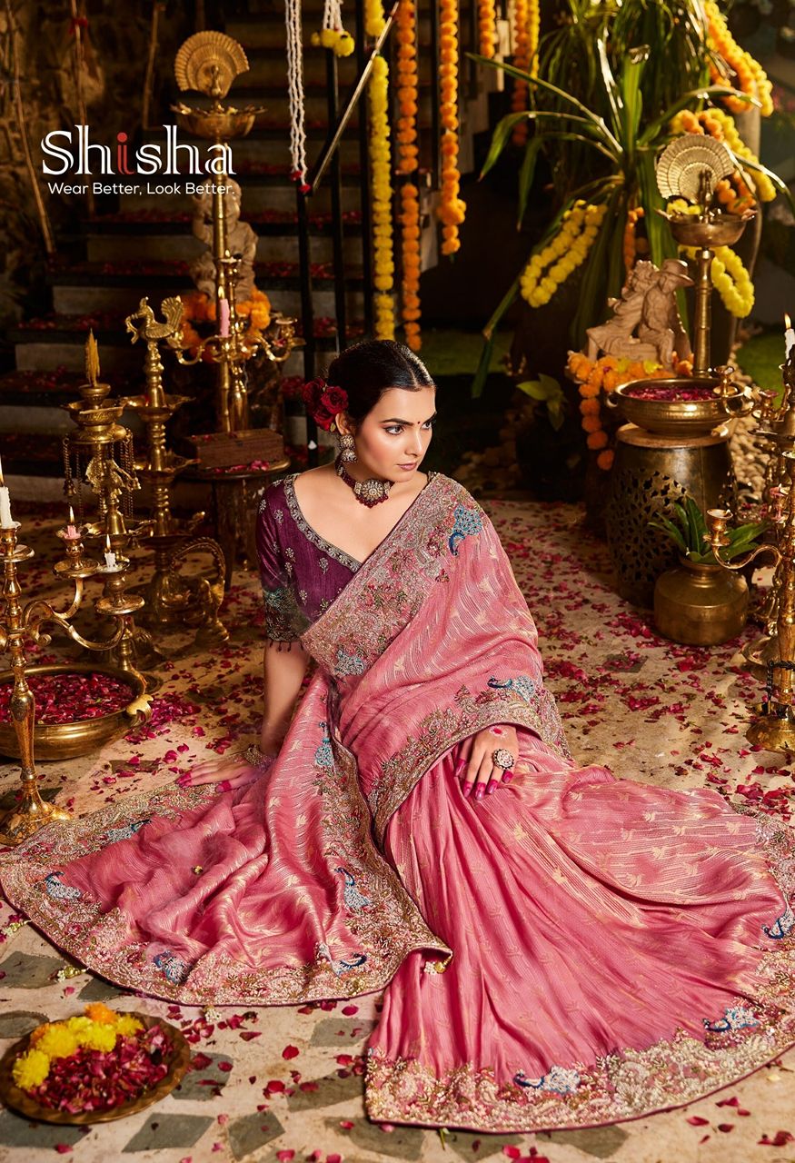Shisha Kum Kum Vol 12 Premium Designer Saree — Wholesale Sarees, Shisha wholesale from Surat — view 2