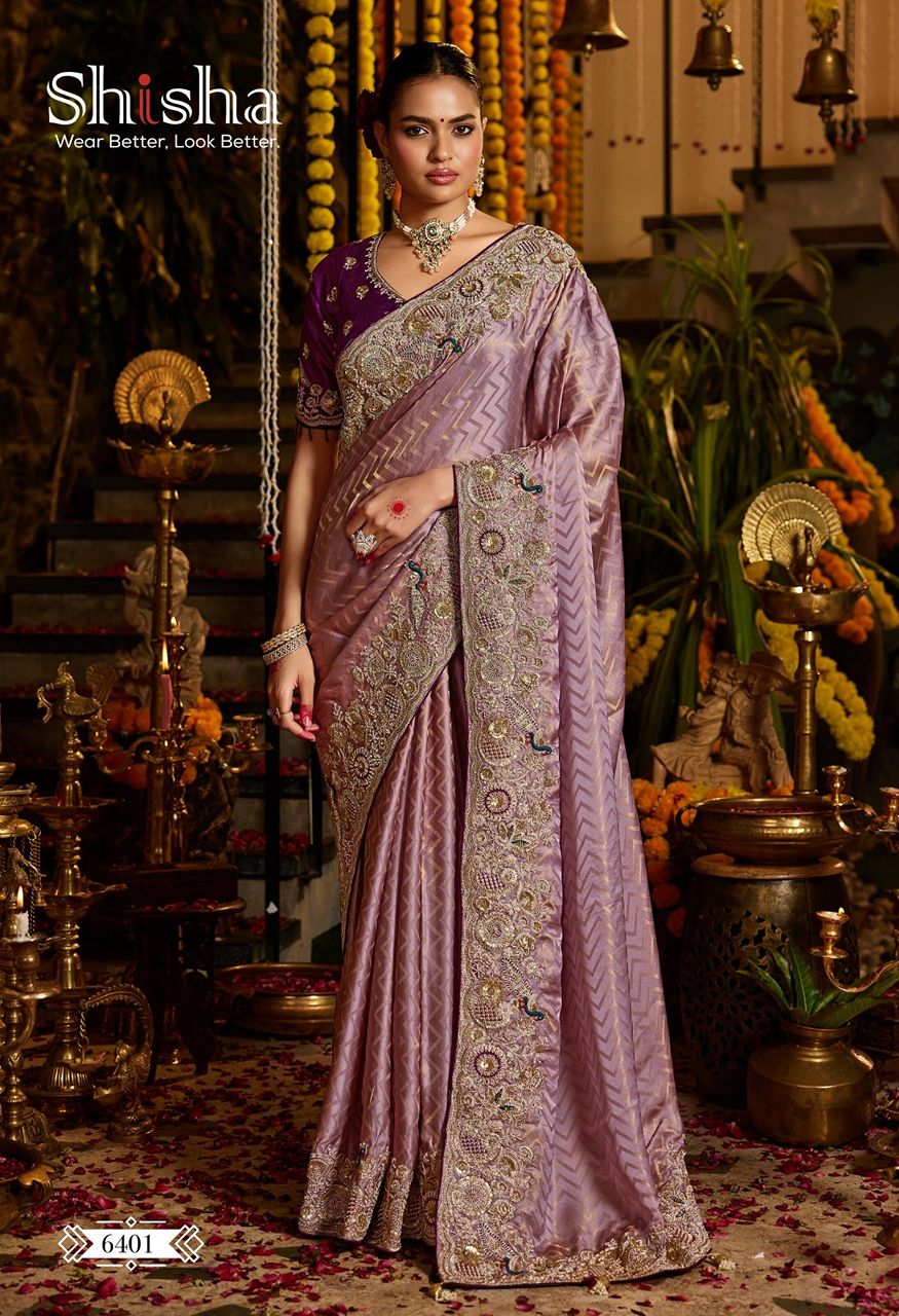 Shisha Kum Kum Vol 12 Premium Designer Saree — Wholesale Sarees, Shisha wholesale from Surat — view 5