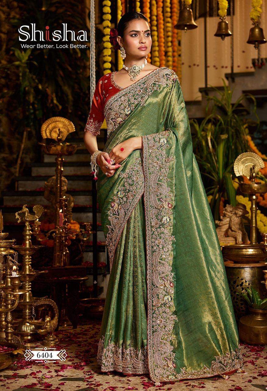 Shisha Kum Kum Vol 12 Premium Designer Saree — Wholesale Sarees, Shisha wholesale from Surat — view 8