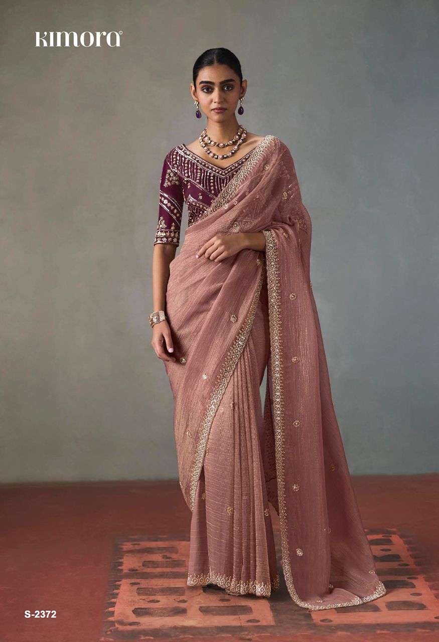 Kimora I Con Vol 37 Premium Designer Saree Catalog — Singles, Kimora wholesale from Surat — Photo 3