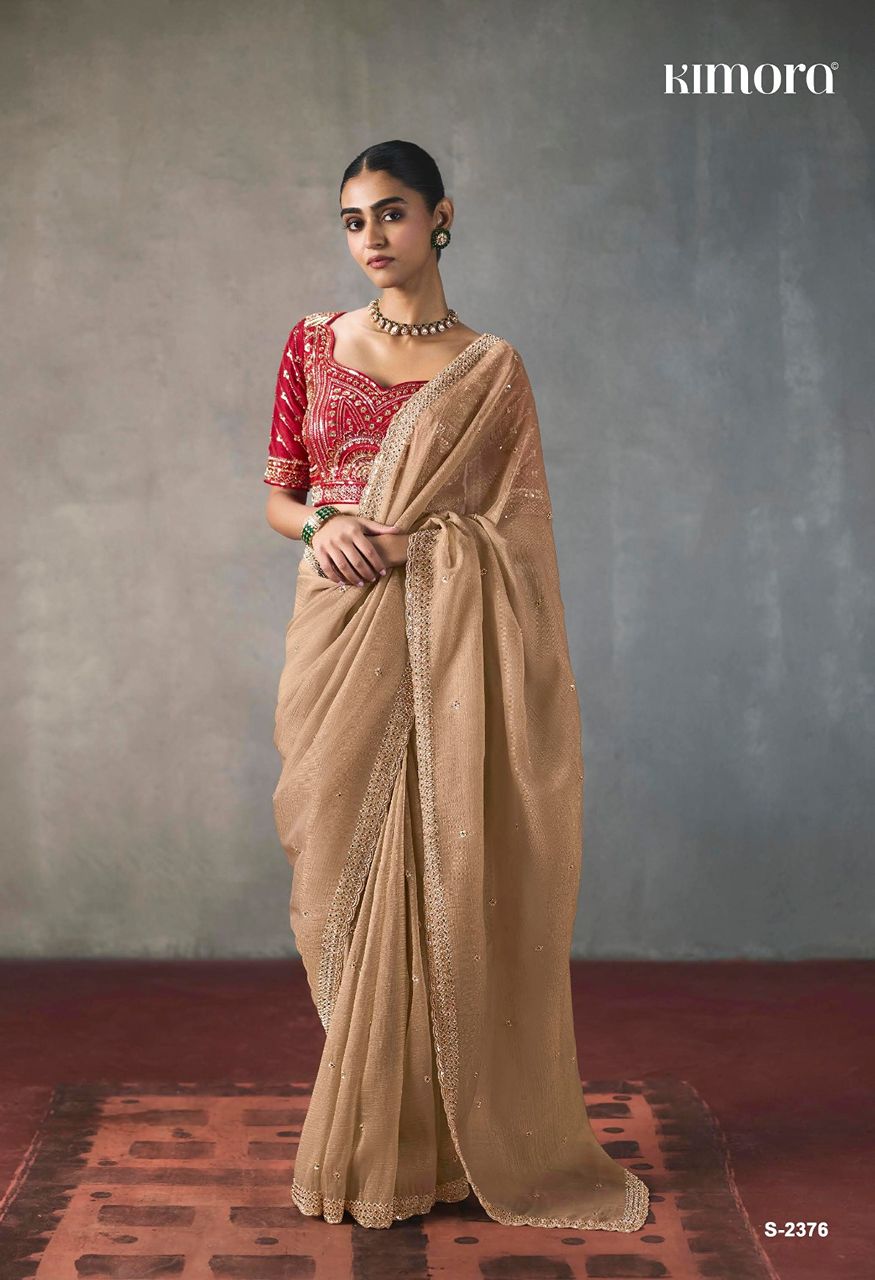 Kimora I Con Vol 37 Premium Designer Saree Catalog — Singles, Kimora wholesale from Surat — Photo 6