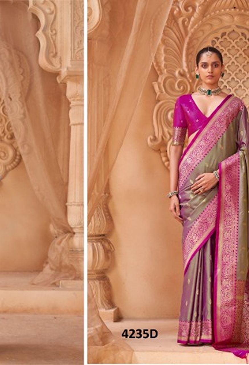 Manjulla Fashion Soft Silk Saree Catalog — Singles, Vardan Ethnic wholesale from Surat — Photo 3