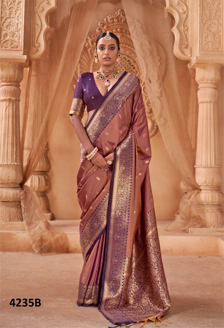 Manjulla Fashion Soft Silk Saree Catalog — Singles, Vardan Ethnic wholesale from Surat — Photo 5