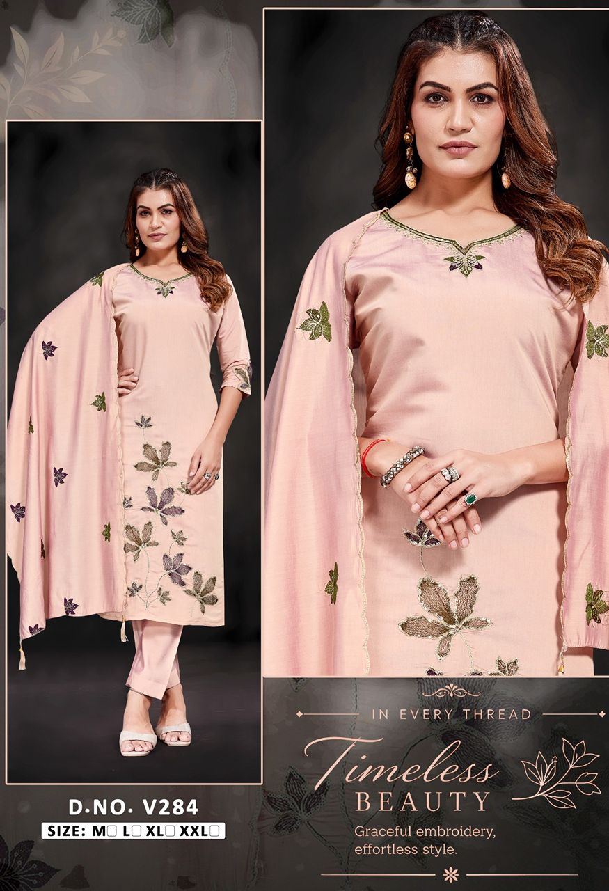 New Launch Heavy Fabric Embroidery Combo Set