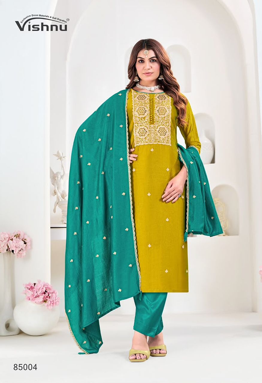 Vishnu Munira Premium Ethnic Wear Catalog Saree — Wholesale Dress Material, Vishnu wholesale from Surat — Photo 10