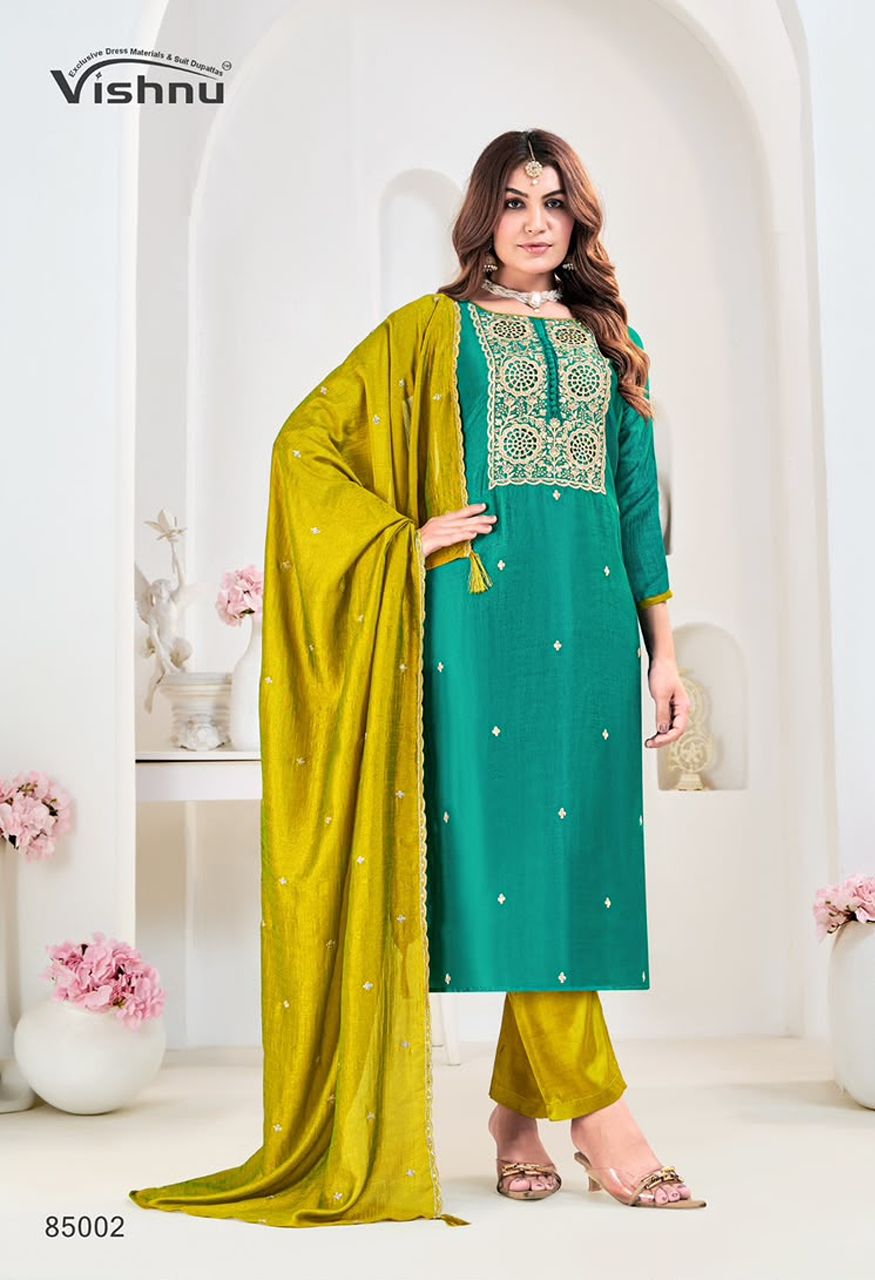 Vishnu Munira Premium Ethnic Wear Catalog Saree — Wholesale Dress Material, Vishnu wholesale from Surat — Photo 12