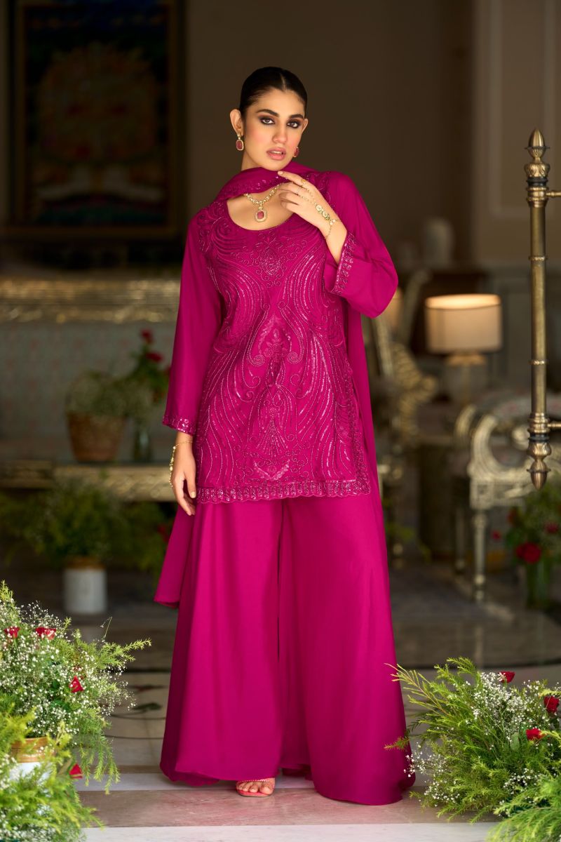 Zaveri D 50002 Chinon Beats Work Designer Salwar Kameez Collection — Wholesale Salwar Suits, Eba Lifestyle wholesale from Surat — Photo 2