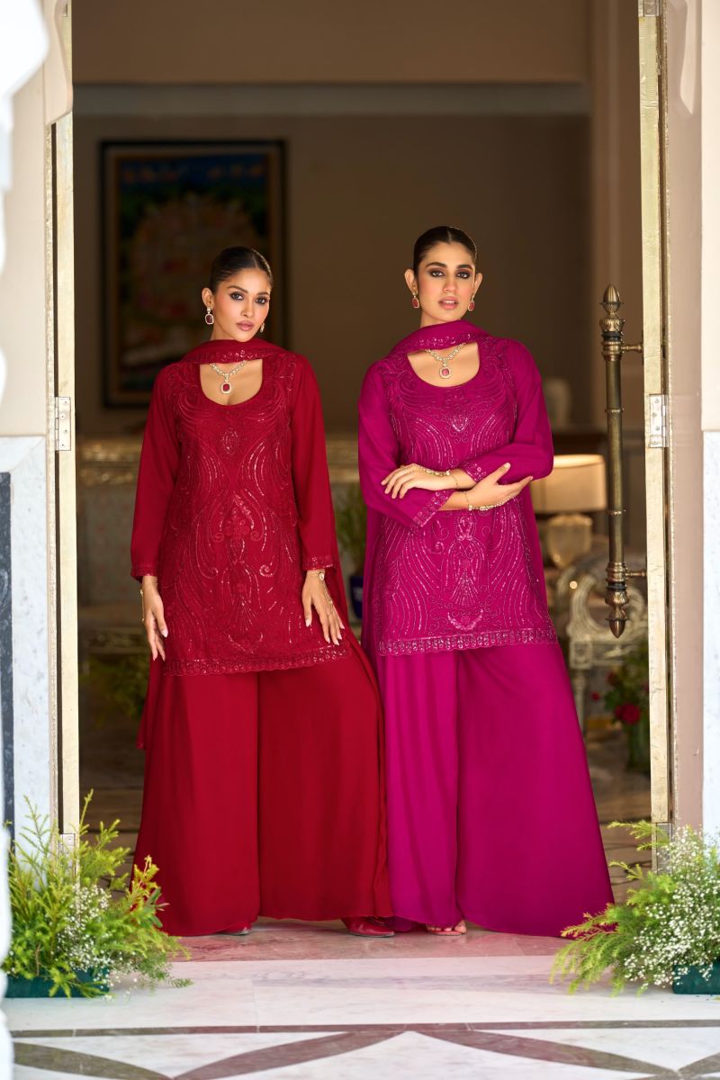 Zaveri D 50002 Chinon Beats Work Designer Salwar Kameez Collection — Wholesale Salwar Suits, Eba Lifestyle wholesale from Surat — Photo 3