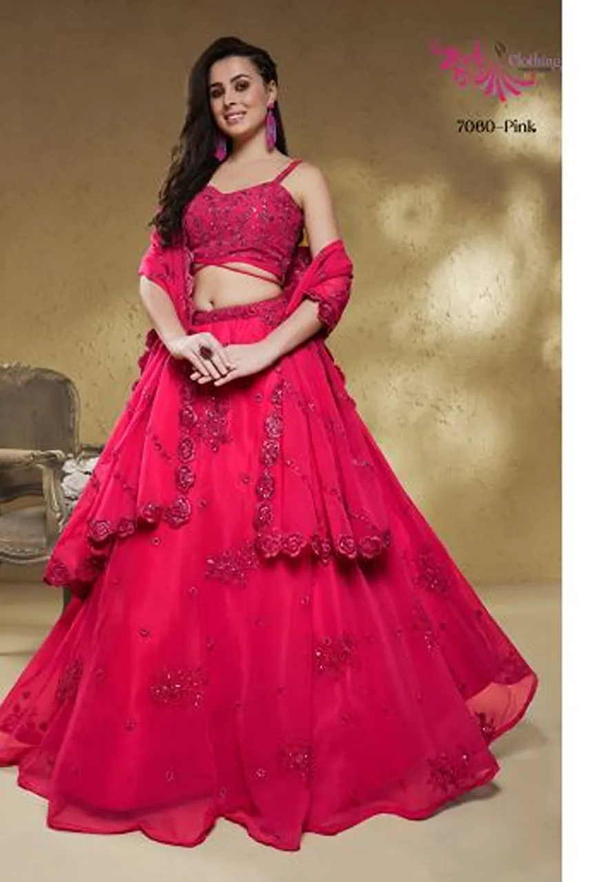 Zeel Evana Georgette With Sequence Work Lehenga Choli Collection — Wholesale, Zeel wholesale from Surat — Photo 2