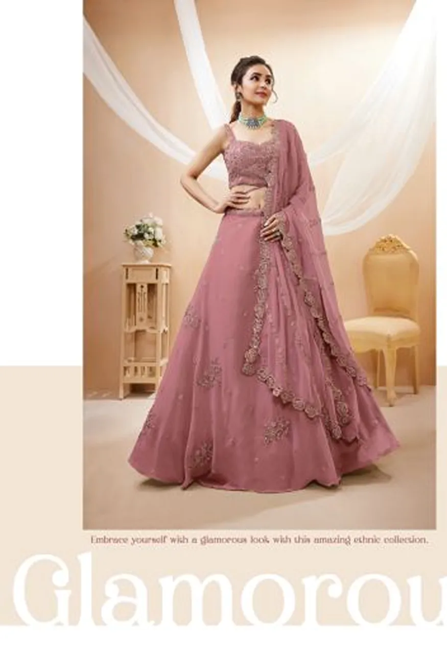 Zeel Evana Georgette With Sequence Work Lehenga Choli Collection — Wholesale, Zeel wholesale from Surat — Photo 6