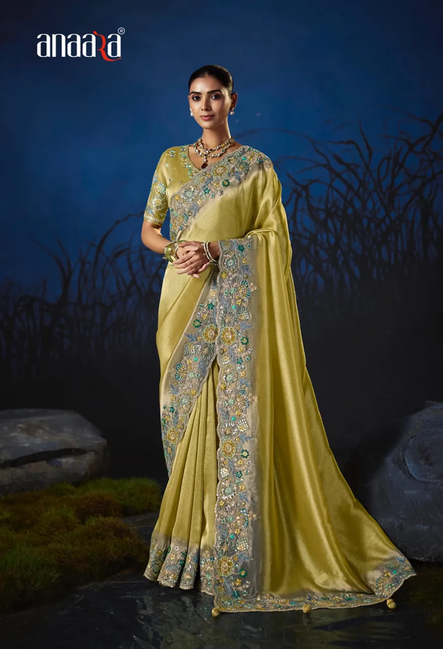 Anaara 8600 Series Wholesale Soft Silk Designer Saree Collection — Festival Sarees, TATHASTU wholesale from Surat — view 2
