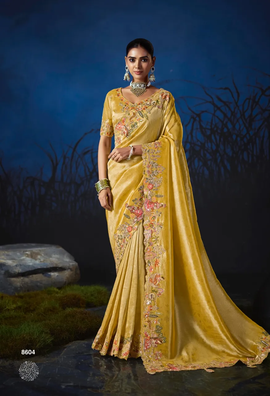 Anaara 8600 Series Wholesale Soft Silk Designer Saree Collection — Festival Sarees, TATHASTU wholesale from Surat — view 11