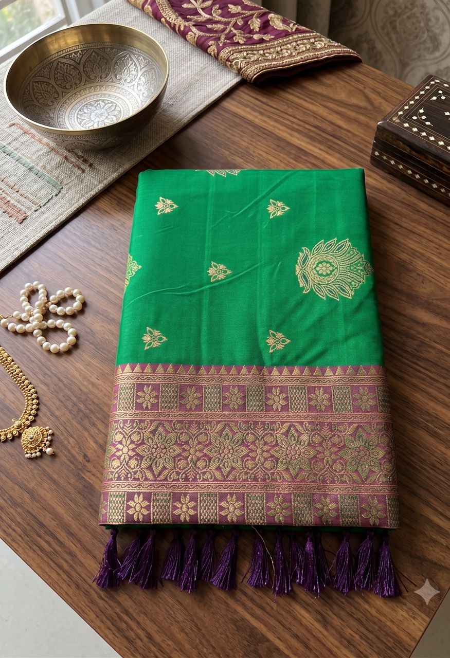 Astita Devanshi 1001 1006 Silk Saree Traditional Border Woven Blouse — Singles, Astita wholesale from Surat — Photo 8