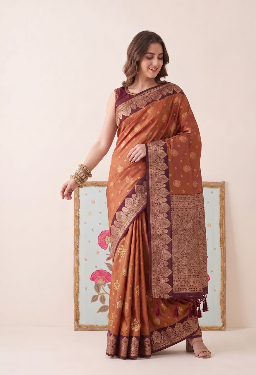 Astita Devanshi 1001 1006 Silk Saree Traditional Border Woven Blouse — Singles, Astita wholesale from Surat — Photo 9