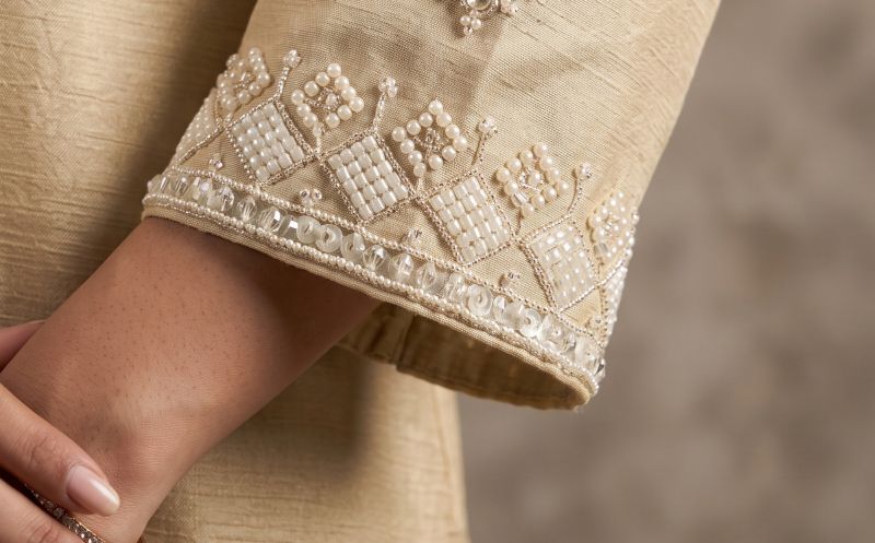 Aurraa Geeta Chinon Beads Work Embroidered Salwar Kameez — Wholesale Kurtis, Aurraa wholesale from Surat — view 5