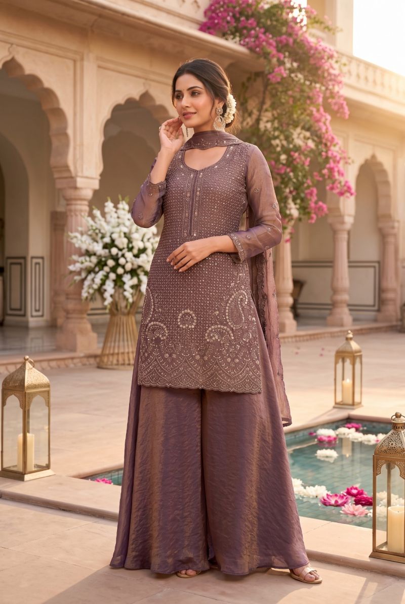 Aurraa Poorvi Nc Moss Beads Work Designer Salwar Kameez Catalog