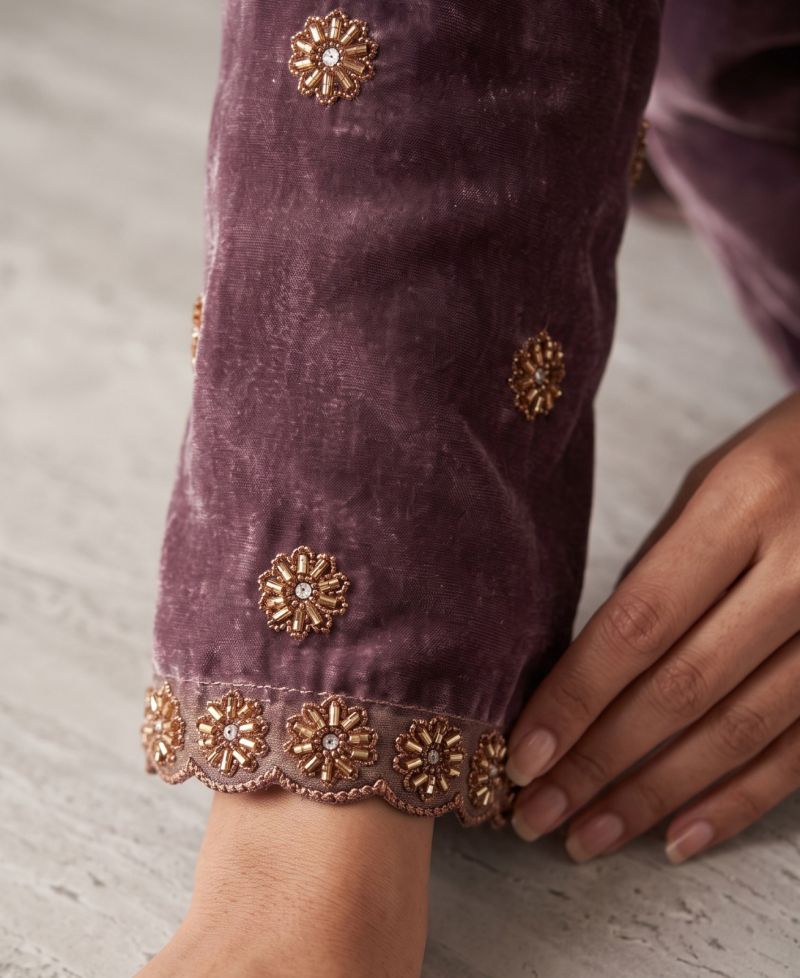 Aurraa Poorvi Nc Moss Beads Work Designer Salwar Kameez Catalog — Wholesale Kurtis, Aurraa wholesale from Surat — Photo 6