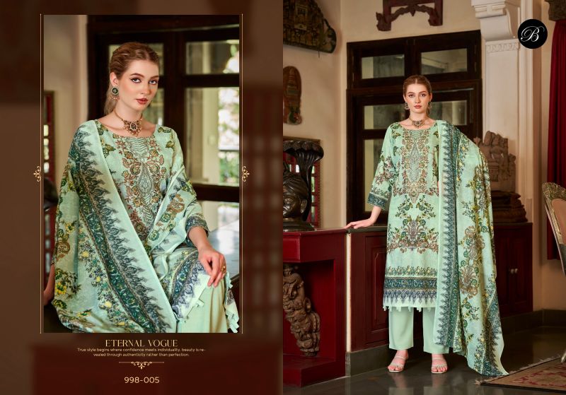 Belliza Naira Vol 155 Cotton Digital Printed Dress Material Catalog — Wholesale Readymade Suit, Belliza Designer wholesale from Surat — Photo 2