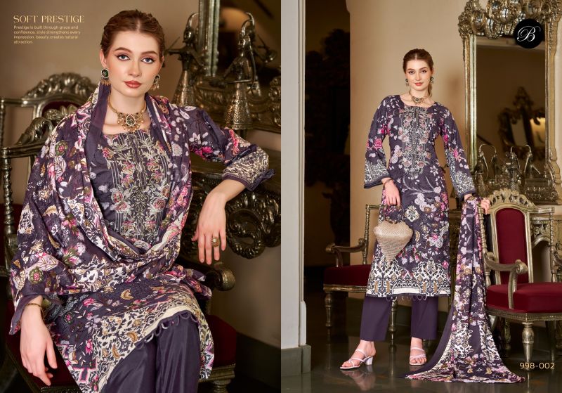 Belliza Naira Vol 155 Cotton Digital Printed Dress Material Catalog — Wholesale Readymade Suit, Belliza Designer wholesale from Surat — Photo 3