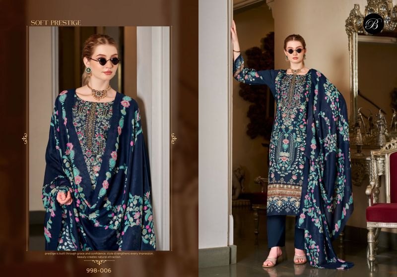 Belliza Naira Vol 155 Cotton Digital Printed Dress Material Catalog — Wholesale Readymade Suit, Belliza Designer wholesale from Surat — Photo 7