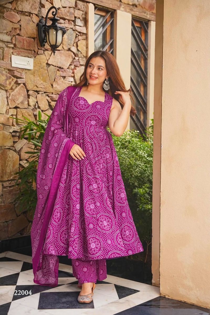 Clora Vol 22 Cambric Cotton Digital Printed Kurti With Bottom Dupatta Set — Wholesale Kurtis, Clora wholesale from Surat — Photo 3