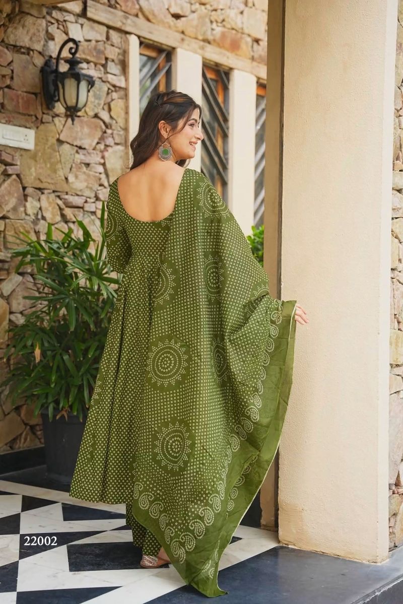 Clora Vol 22 Cambric Cotton Digital Printed Kurti With Bottom Dupatta Set — Wholesale Kurtis, Clora wholesale from Surat — Photo 8