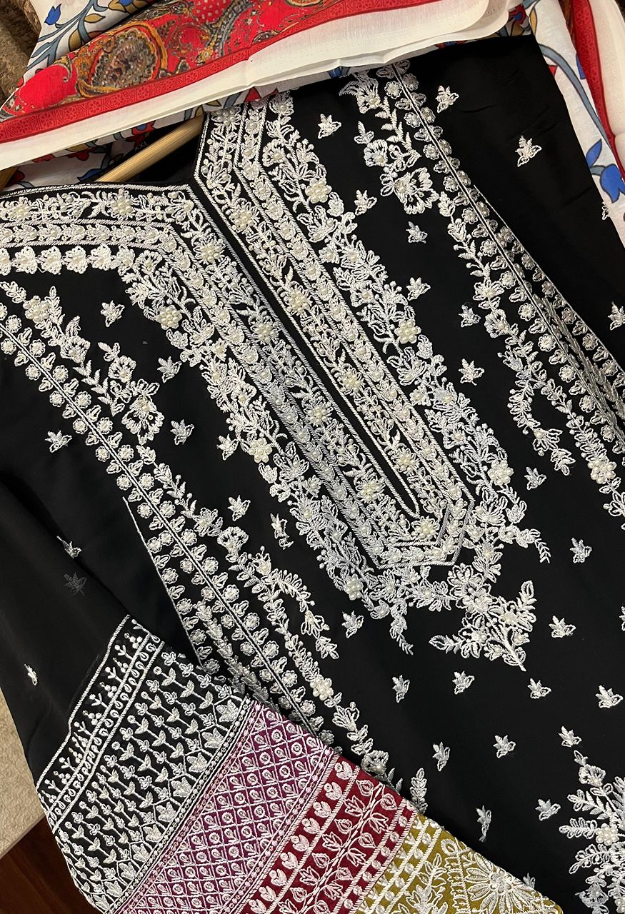 D No 1116 Chikankari Cotton Suit Readymade 3 Piece Set — Wholesale Kurtis, MARIA.B wholesale from Surat — view 5