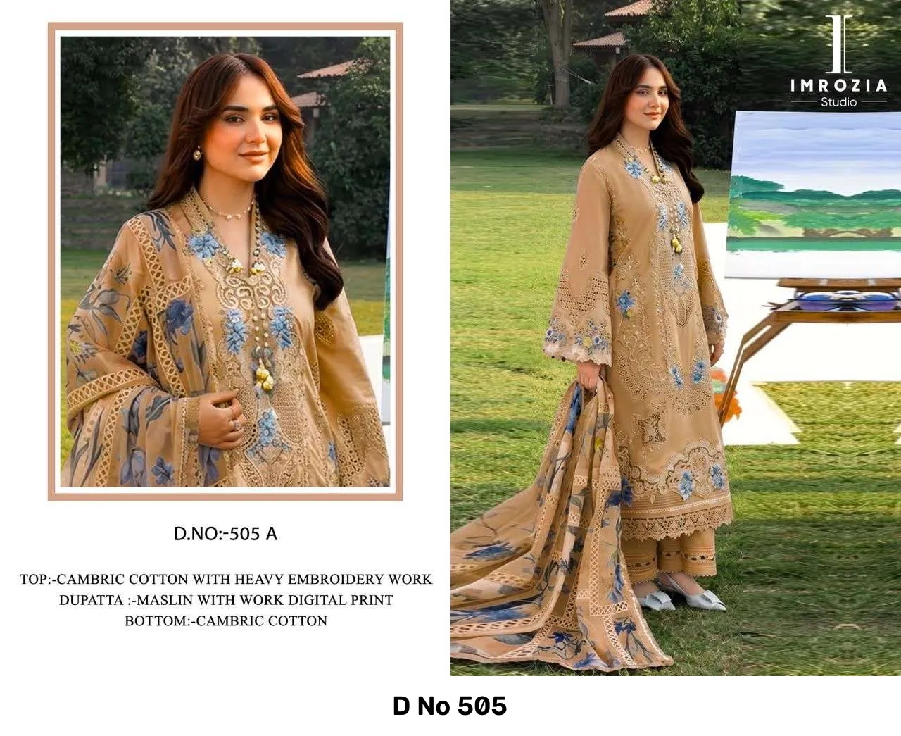 D No 505 — Wholesale Pakistani Suits, Vinayak Enterprise wholesale from Surat — Photo 2