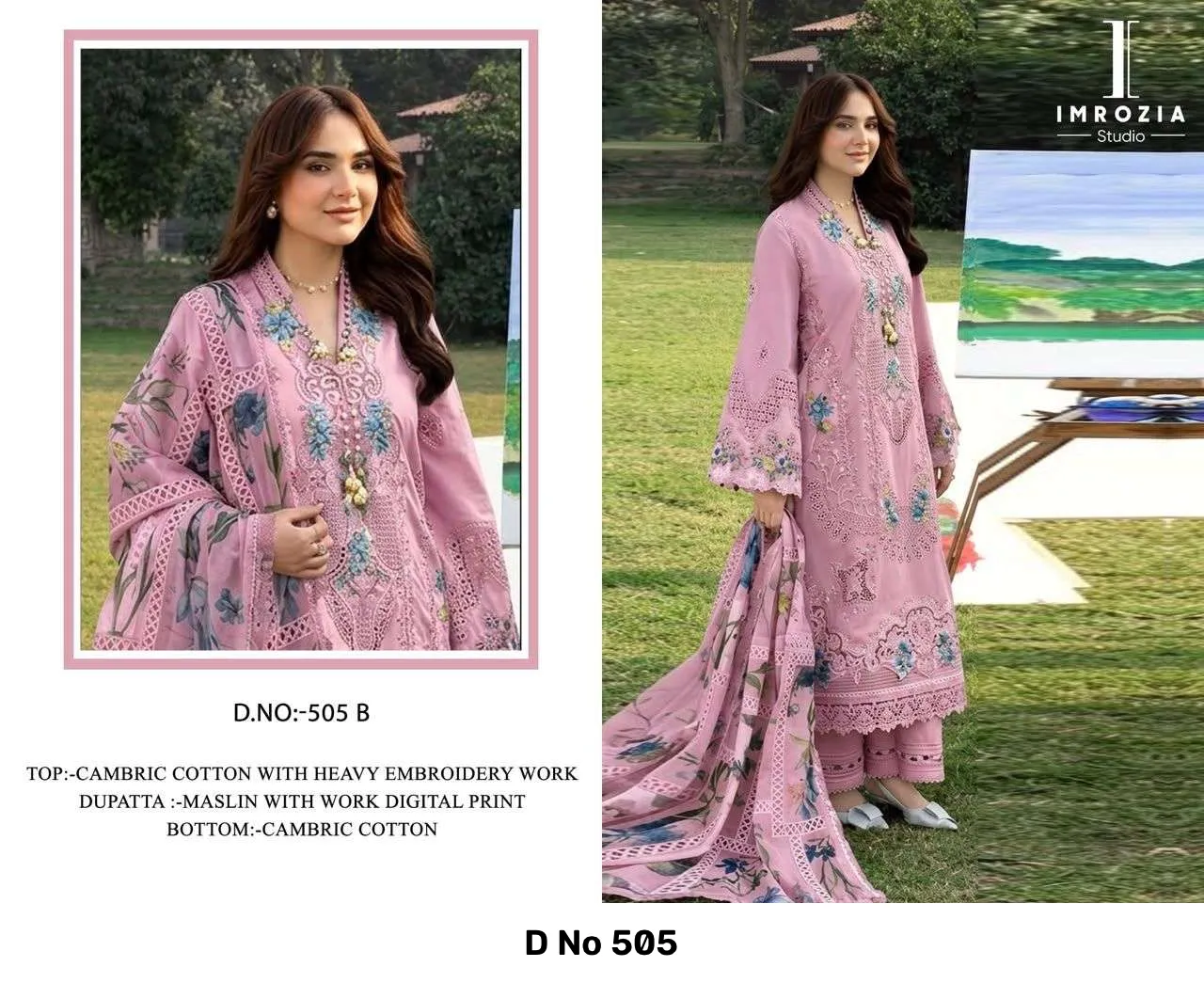 D No 505 — Wholesale Pakistani Suits, Vinayak Enterprise wholesale from Surat — Photo 4