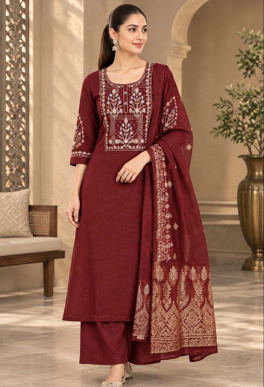Festival 3 Piece Viscose Catalog Code GJ — Wholesale Readymade Suit, Vardan Ethnic wholesale from Surat — Photo 5
