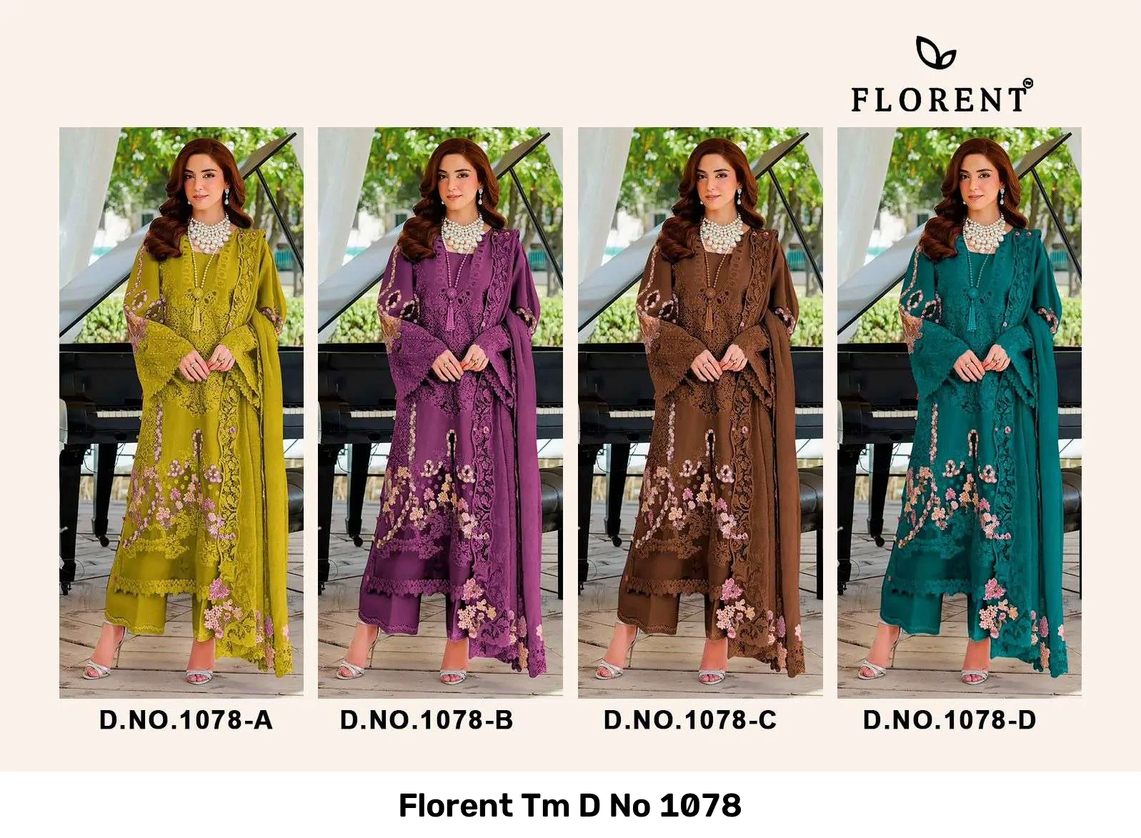 Florent Tm D No 1078 — Wholesale Pakistani Suits, Florent Tm wholesale from Surat — Photo 10
