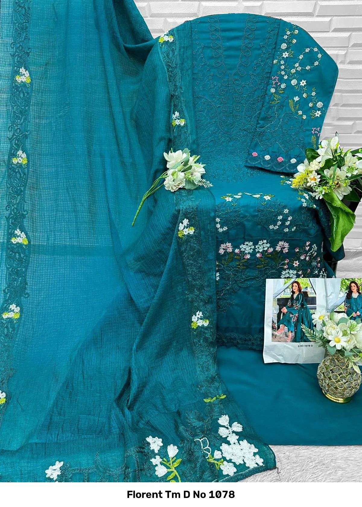 Florent Tm D No 1078 — Wholesale Pakistani Suits, Florent Tm wholesale from Surat — Photo 3