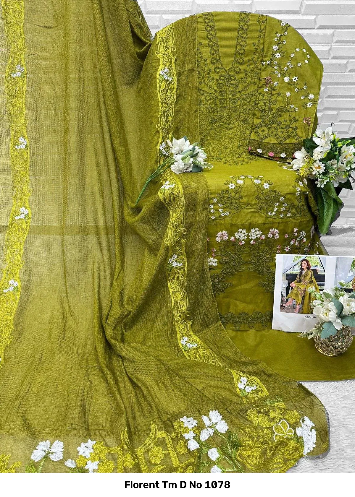 Florent Tm D No 1078 — Wholesale Pakistani Suits, Florent Tm wholesale from Surat — Photo 5